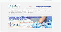 Desktop Screenshot of nextronmed.com